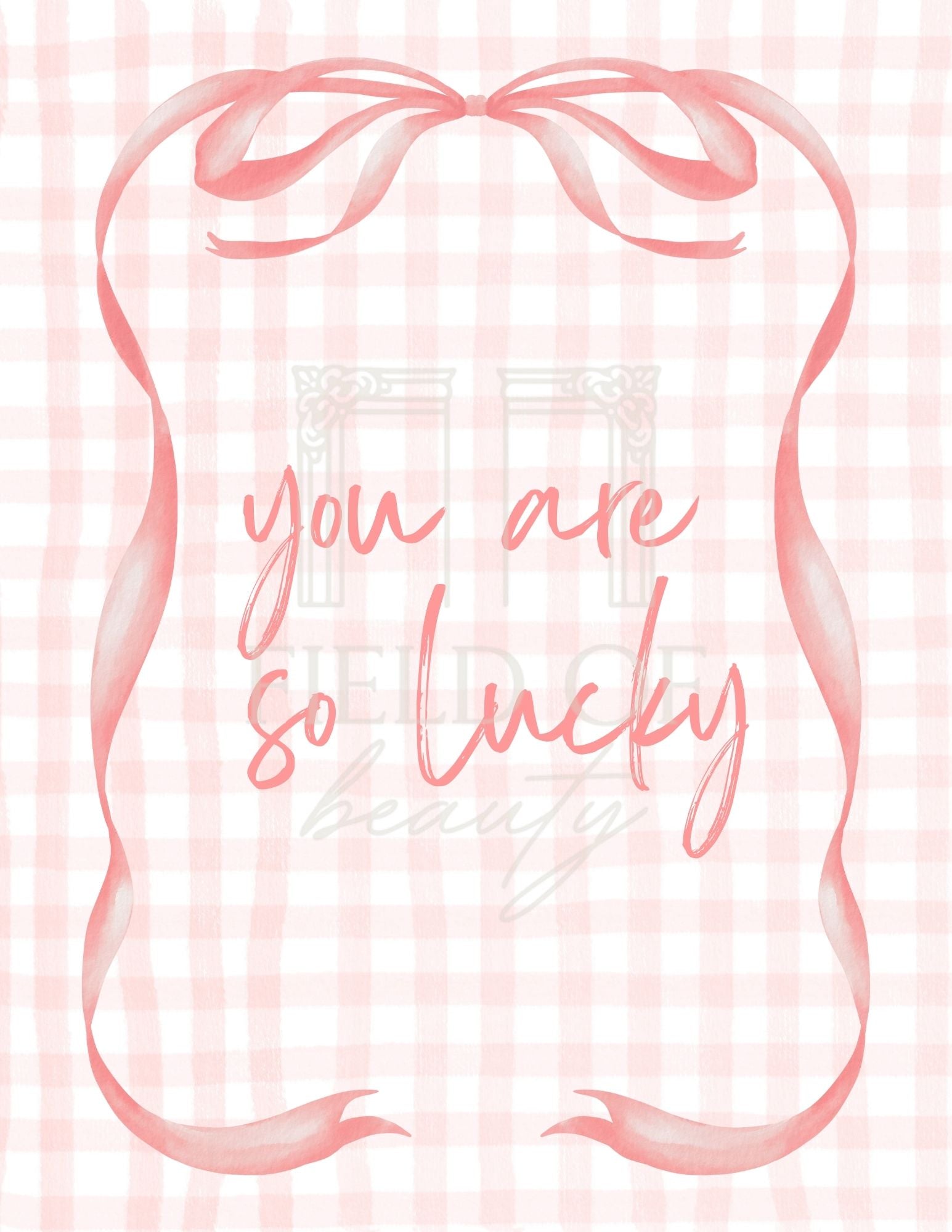 Lucky & Loved - Digital Prints, Set of 3
