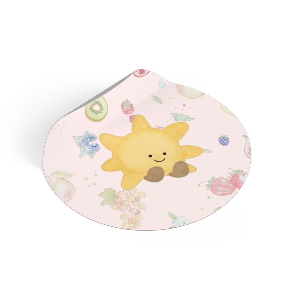 Pastel Sunshine — Vinyl Sticker