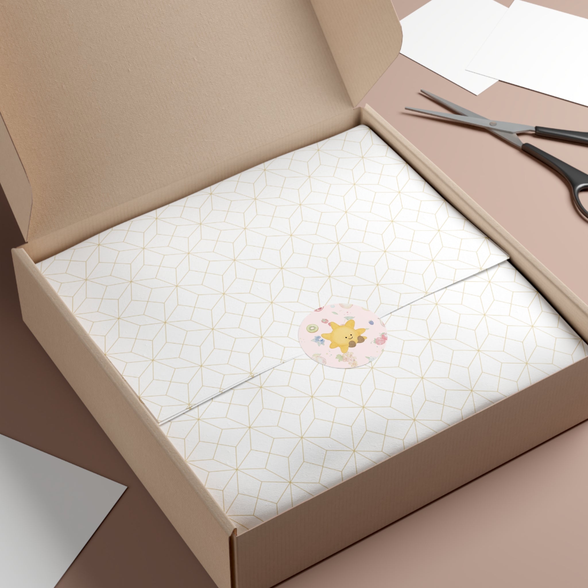 Pastel Sunshine — Vinyl Sticker