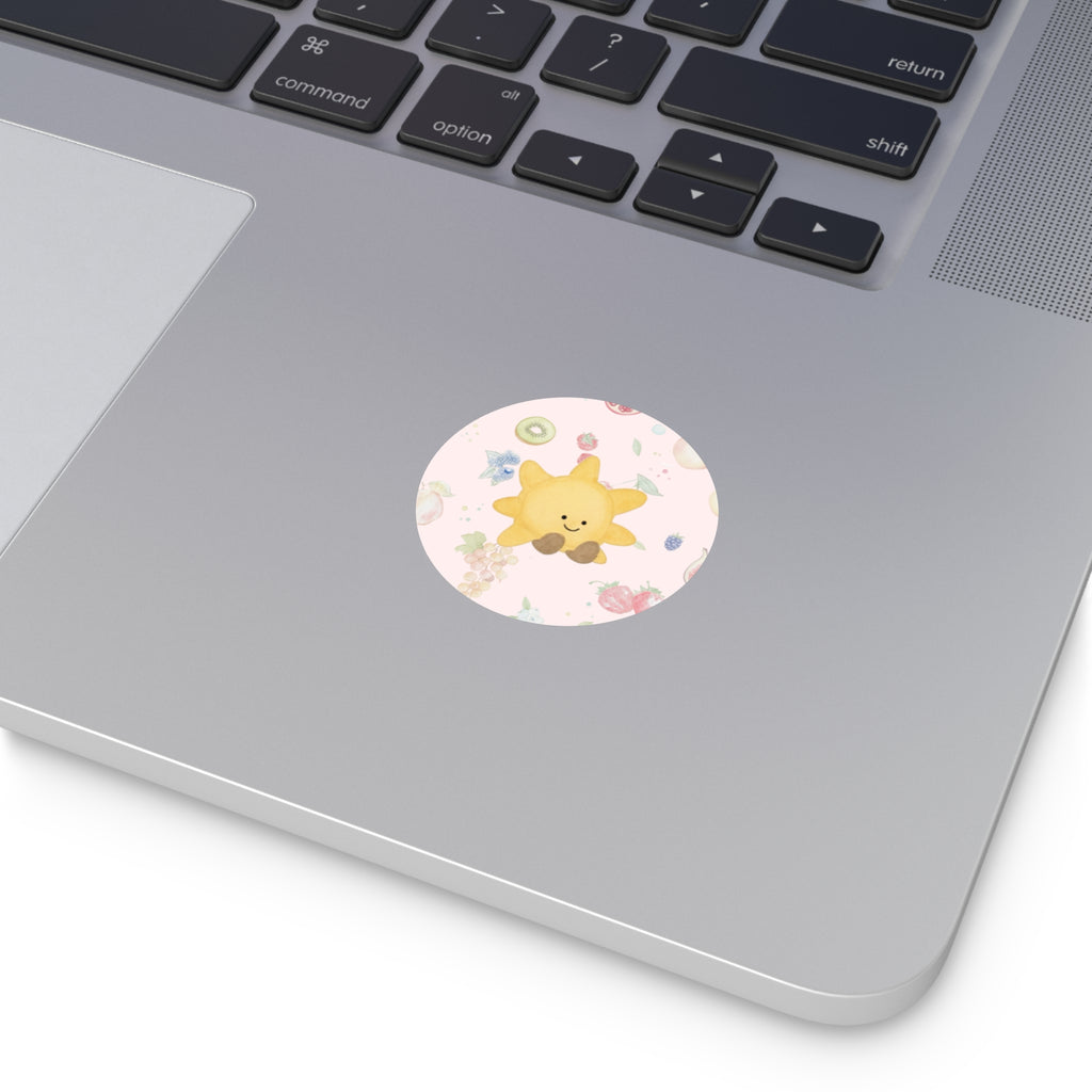 Pastel Sunshine — Vinyl Sticker