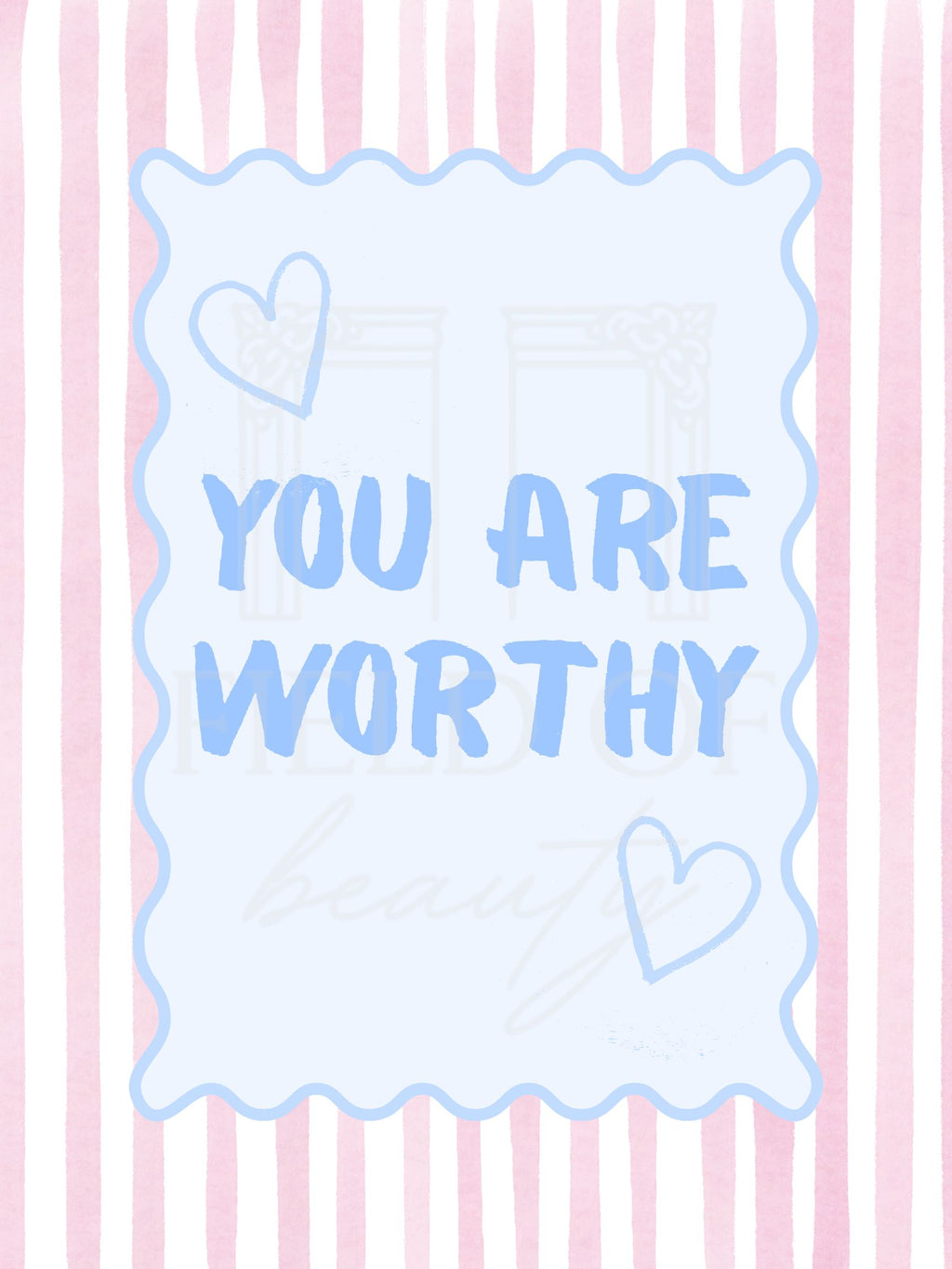 Worthy & Lovely - Digital Prints, Set of 3