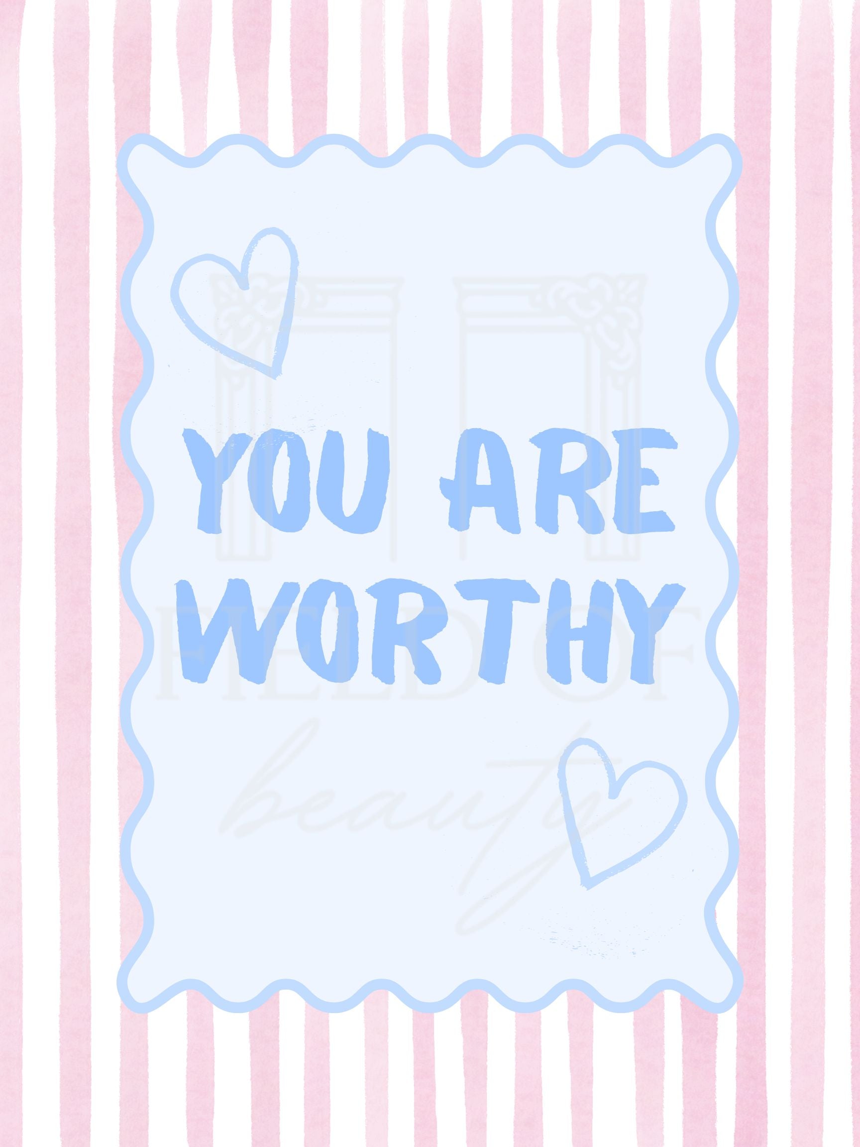 Worthy & Lovely - Digital Prints, Set of 3